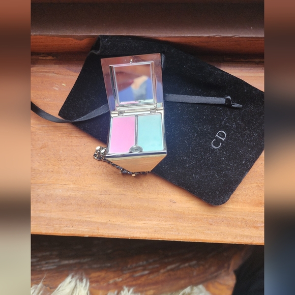 RARE Christian Dior Lip Gloss Princess Ring Size 9 Turquoise LTD ED - Picture 3 of 6